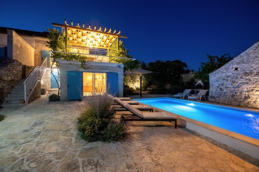 Stone House Kula Milica Villa Mala Cista Dış mekan fotoğraf